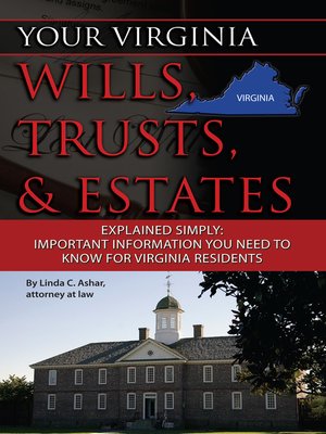 cover image of Your Virginia Wills, Trusts, & Estates Explained Simply
